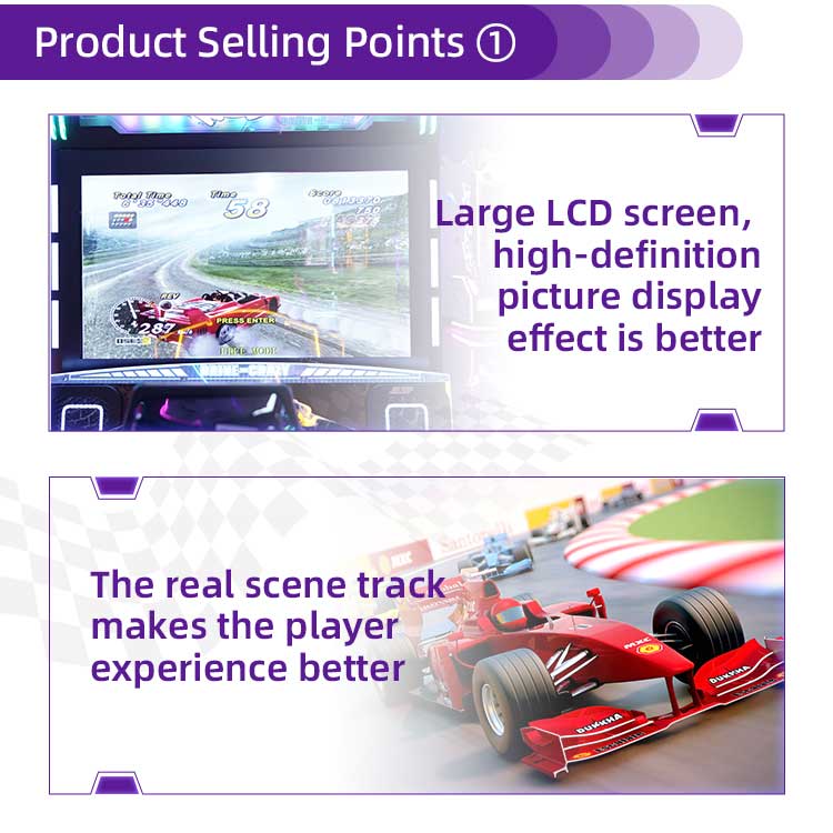 Crazy Speed Racing Game Arcade Cabinet