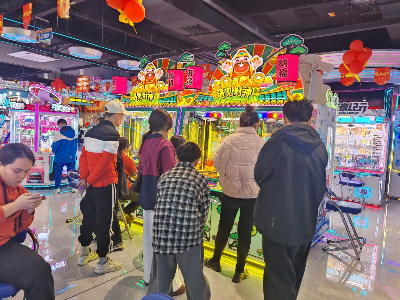遇见财神推球机-文化准入推币机